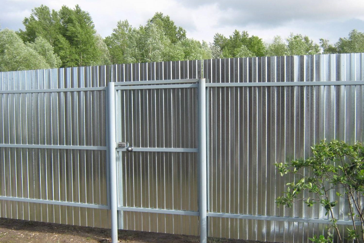 Профнастил С-8 Оцинкованный 0.5х1150х1200