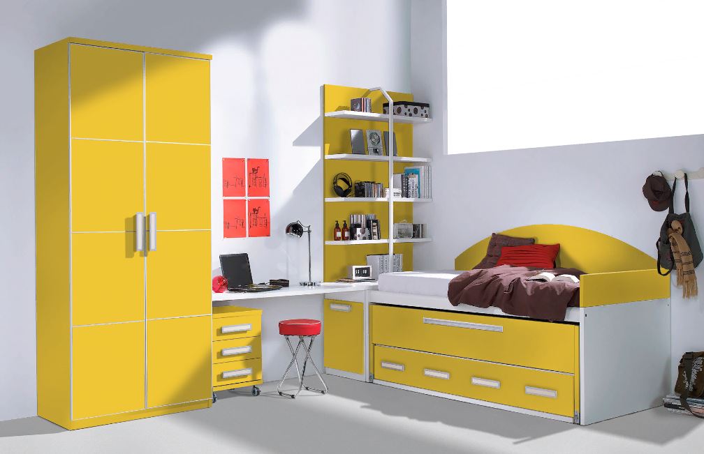 ЛДСП Желтый 2,75*1,83 ( Шагрень)