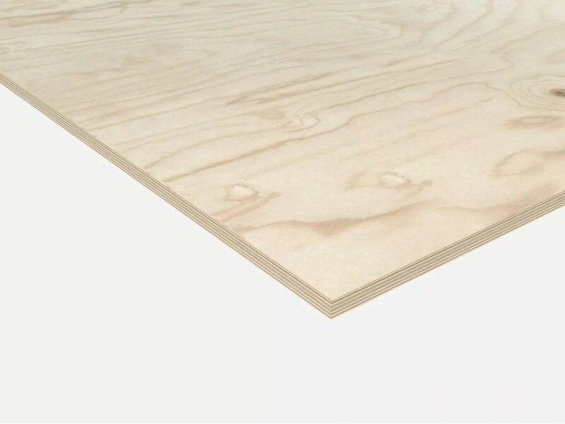 Фанера ФК 12 мм 1525х1525 мм сорт 2\4 Ш-2