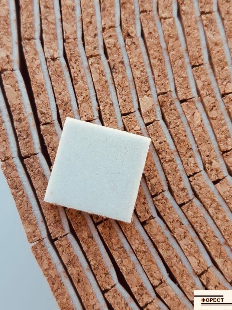 Пробковая прокладка вакуумная, 18*18*6 мм + 2 мм пена, 10 000 шт в рулоне